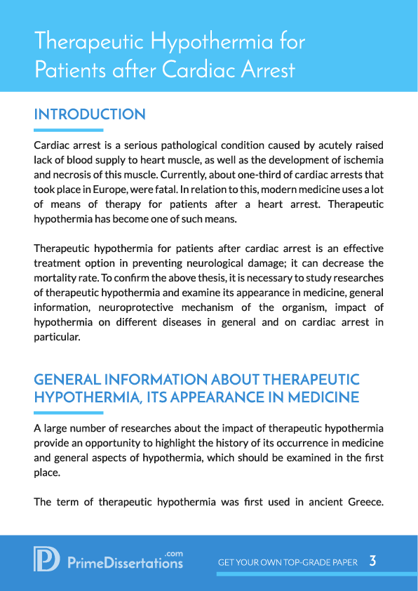 Thesis Statement example